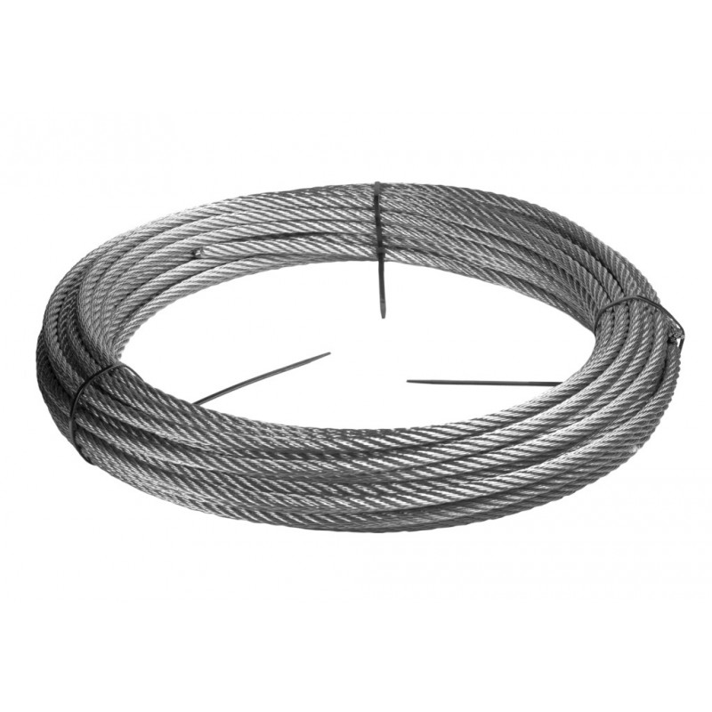 18 m Câble inox 4 mm cordage torons 7x7